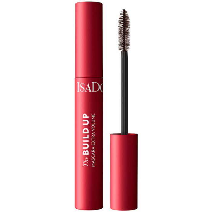 Туш для вій Build-up Extra Volume Mascara IsaDora 02 Dark Brown, 10 мл