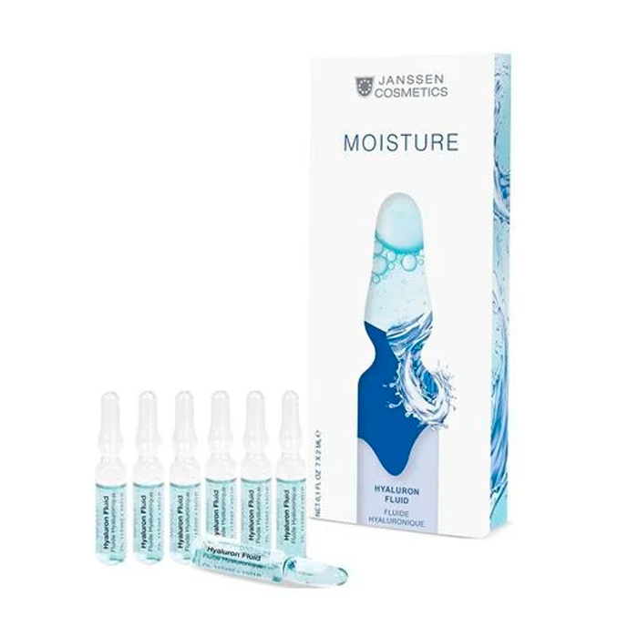 Гіалуронова сироватка Hyaluron Fluid Janssen Cosmetics, 7x2мл
