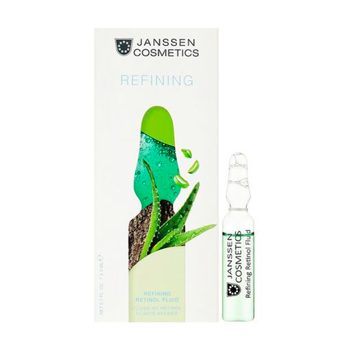 Ампули для обличчя з ретинолом Ampoules Refining Retinol Fluid Janssen Cosmetics , 7x2мл