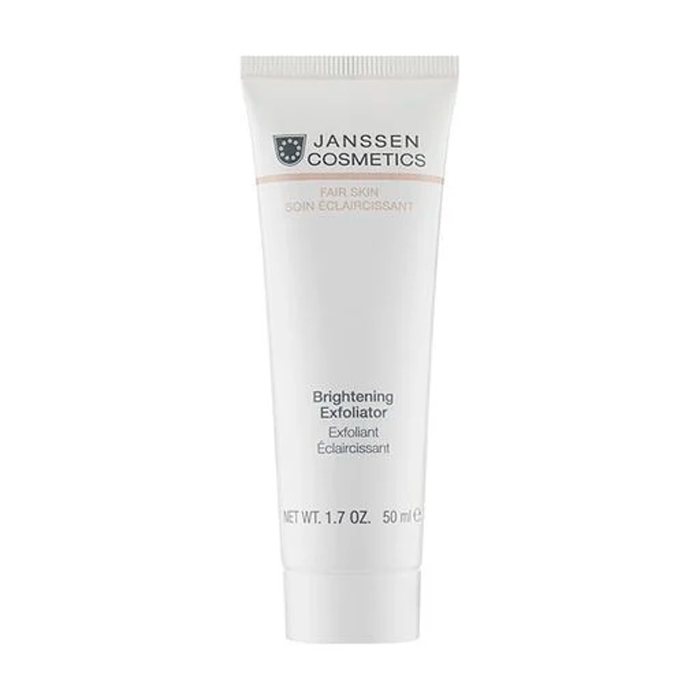 Пілінг-крем для вирівнювання кольору обличчя Brightening Exfoliator Janssen Cosmetics, 50мл