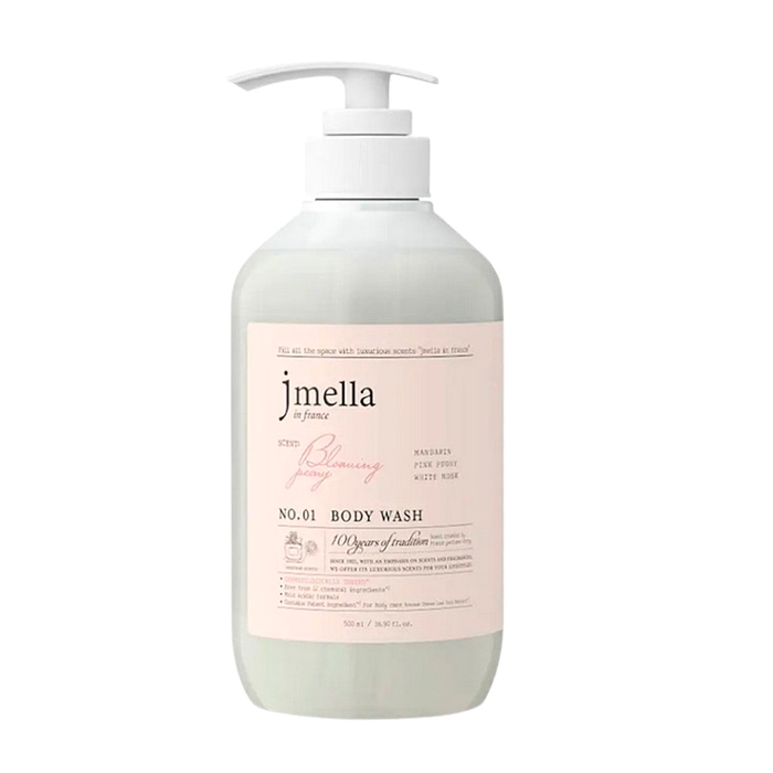 Jmella In France Body Wash Blooming Peony — парфумований гель для душу, 500 мл