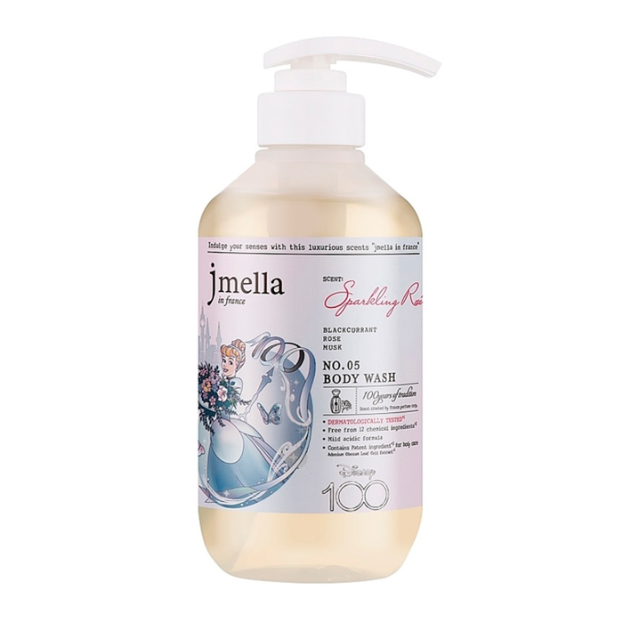 Jmella In France Body Wash Sparkling Rose — парфумований гель для душу, 500 мл