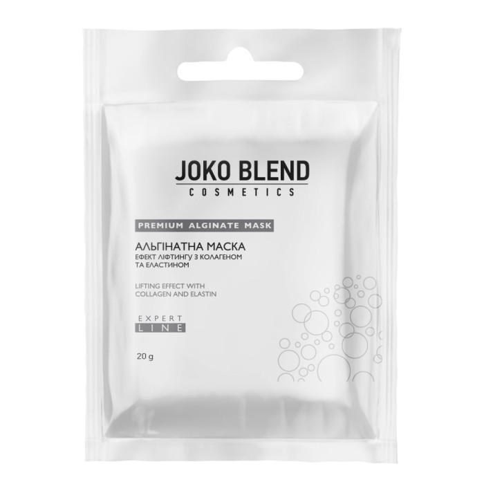 Альгинатная маска эффект лифтинга с коллагеном и эластином Joko Blend, 20 г