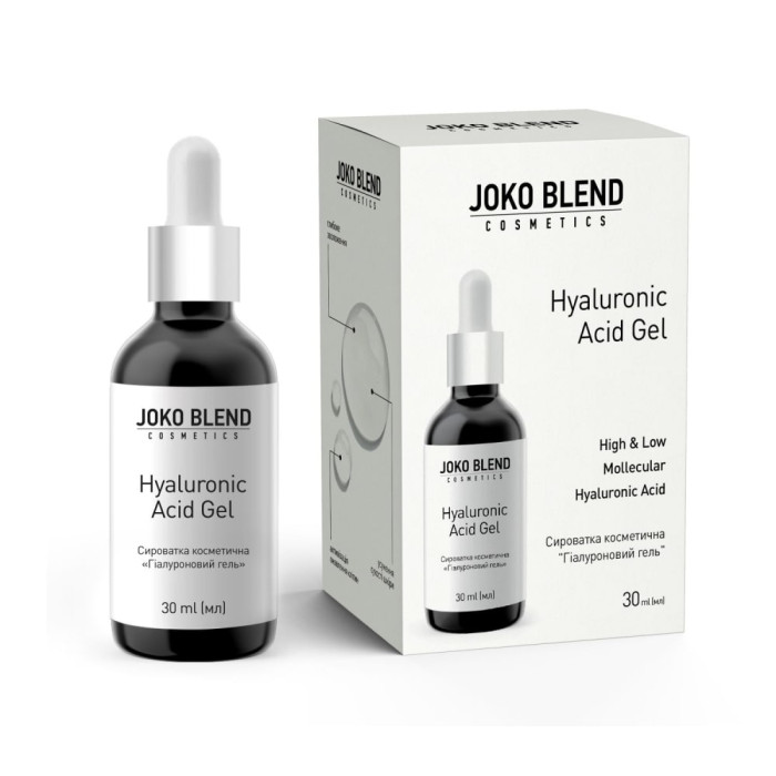 Гель для обличчя Hyaluronic Acid Gel Joko Blend, 30 мл