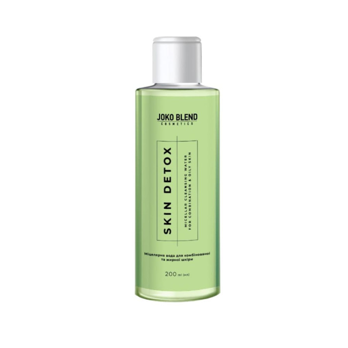Міцелярна вода для комбінованої та жирної шкіри Skin Detox Joko Blend, 200 мл