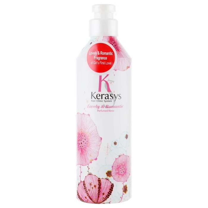 KeraSys Lovely & Romantic Perfumed Rinse — кондиціонер для волосся «Романтик», 600 мл