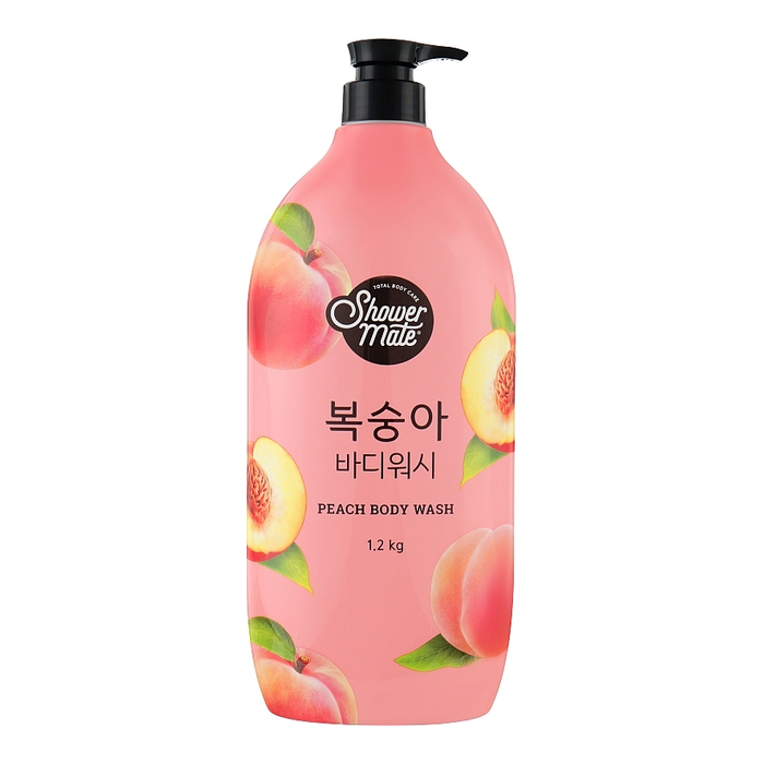 Гель для душу з ароматом персика Shower Mate Peach Body Wash KeraSys, 1200 мл