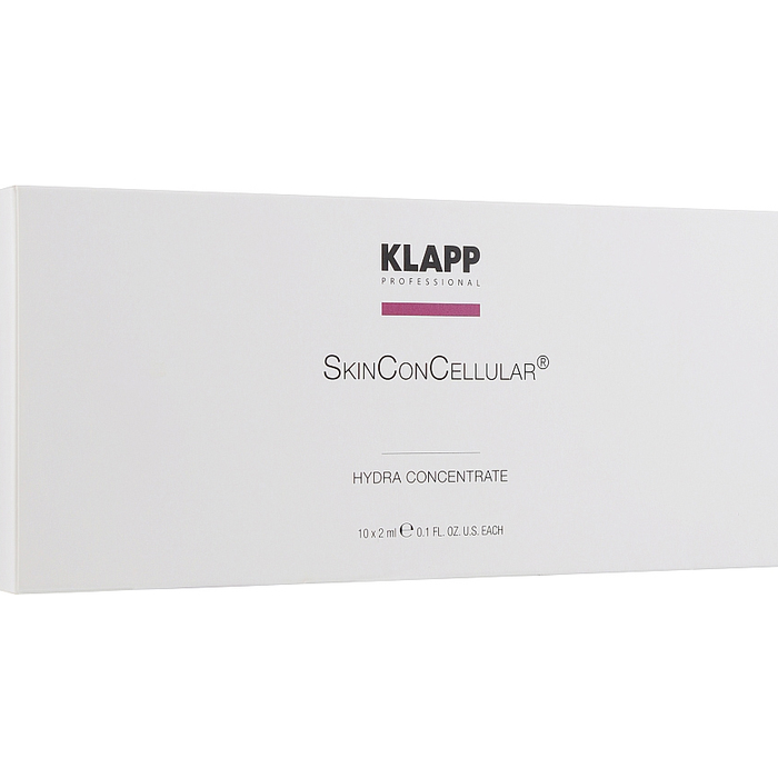 Зволожуючі ампули з морським колагеном SkinConCellular Hydra Concentrate KLAPP, 10x2 мл