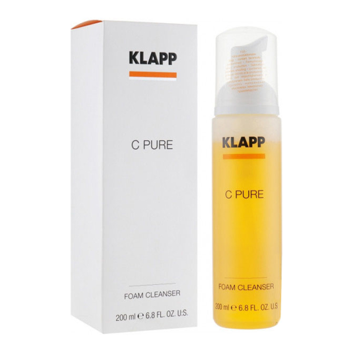 Очищающая пенка с витамином С Pure Foam Cleanser KLAPP, 200 мл