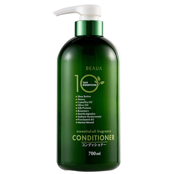 Kumano Cosmetics Beaua 10 Essence Conditioner — відновлювальний кондиціонер для волосся, 700 мл