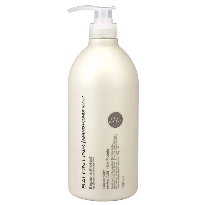 Salon Link Amino Acid Conditioner Kumano Cosmetics — увлажняющий кондиционер для волос, 1000 мл
