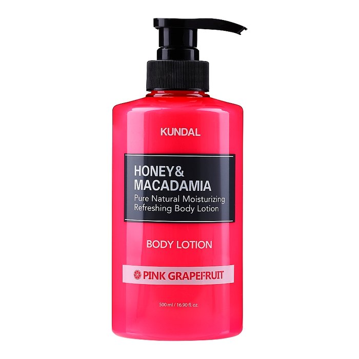 Kundal Honey & Macadamia Pink Grapefruit — лосьйон для тіла, 500 мл
