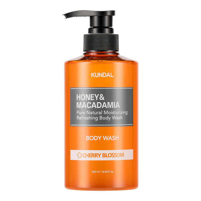 Kundal Honey & Macadamia Body Wash Cherry Blossom — гель для душу, 500 мл