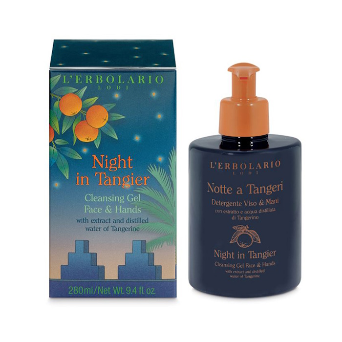 Гель очищуючий для обличчя та тіла "Ніч у Танжері" L'Erbolario, 250 мл