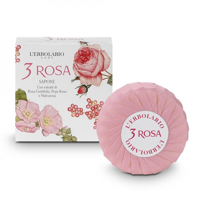 Мило ароматизоване "Три троянди" L'Erbolario, 100 г