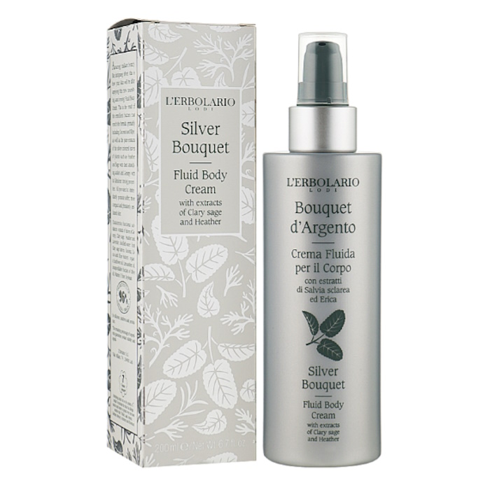 Ароматизований крем для тіла "Срібний букет" L'Erbolario, 200 мл