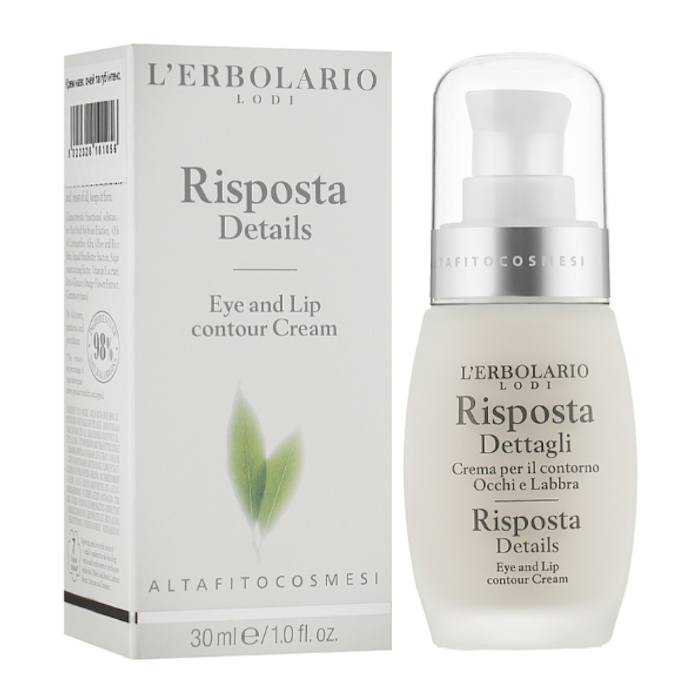 Крем для області навколо очей і губ L'Erbolario, 30 мл