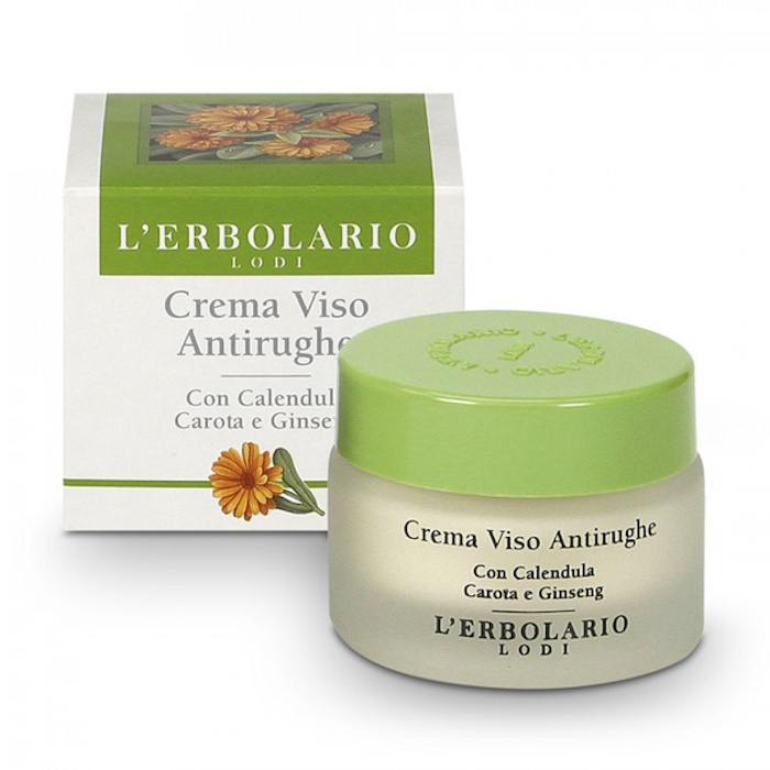 Крем для обличчя від зморшок на основі календули та моркви L'Erbolario, 30 мл