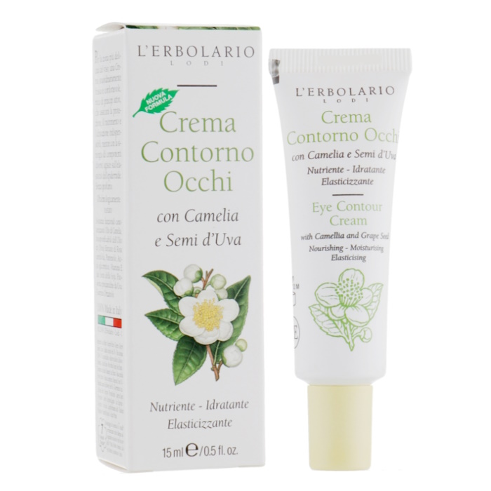 Крем для повік з камеліями L'Erbolario, 15 мл