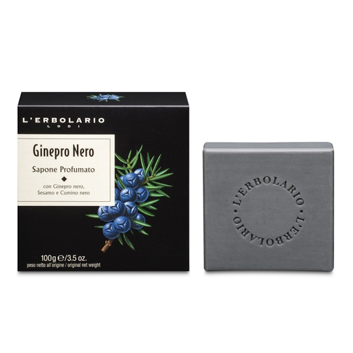 Мило ароматизоване "Чорний ялівець" L'Erbolario, 100 г