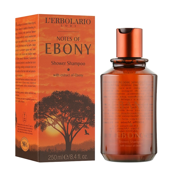 Шампунь-гель для душу "Чорне Дерево" L'Erbolario, 250 мл