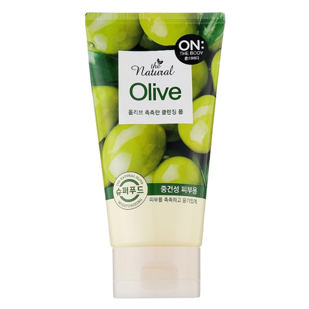 Піна для обличчя очищувальна "Олива" Care On The Body Foam Cleanse Olive LG Household & Health, 120 мл