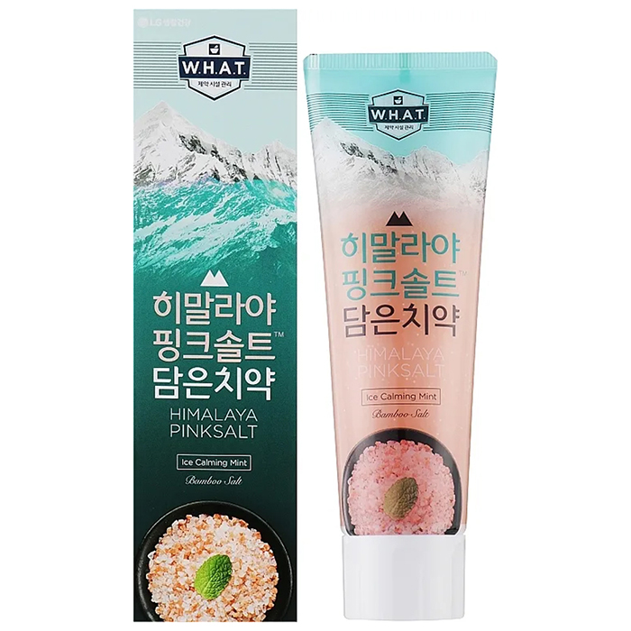 Заспокійлива зубна паста з рожевою гімалайською сіллю та м'ятою Perioe Himalaya Pink Salt Ice Calming Mint LG