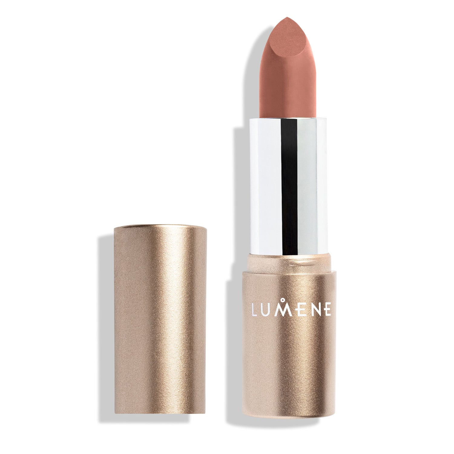 Зволожуюча матова помада Luminous Moisture Matte Lipstick Lumene (102) Choco Oat, 4.7 г