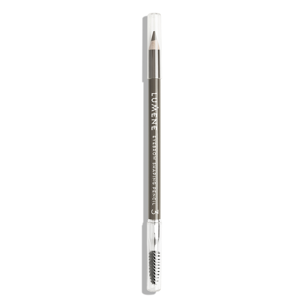 Олівець для брів із щіточкою Eyebrow Shaping Pencil Lumene 3 Brown, 1.08 г