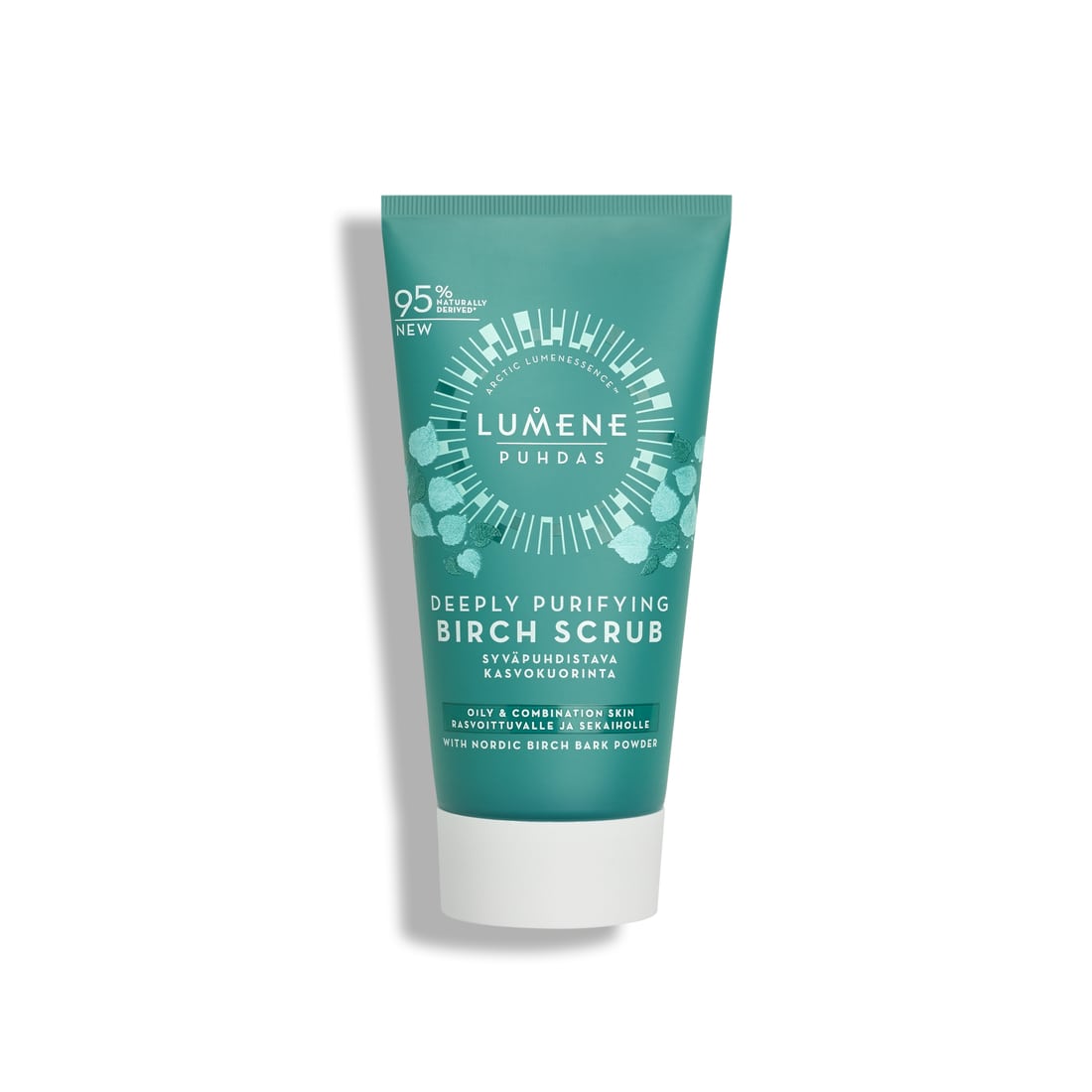 Глибоко очищуючий березовий скраб для обличчя Puhdas Deeply Purifying Birch Scrub Lumene , 75 мл