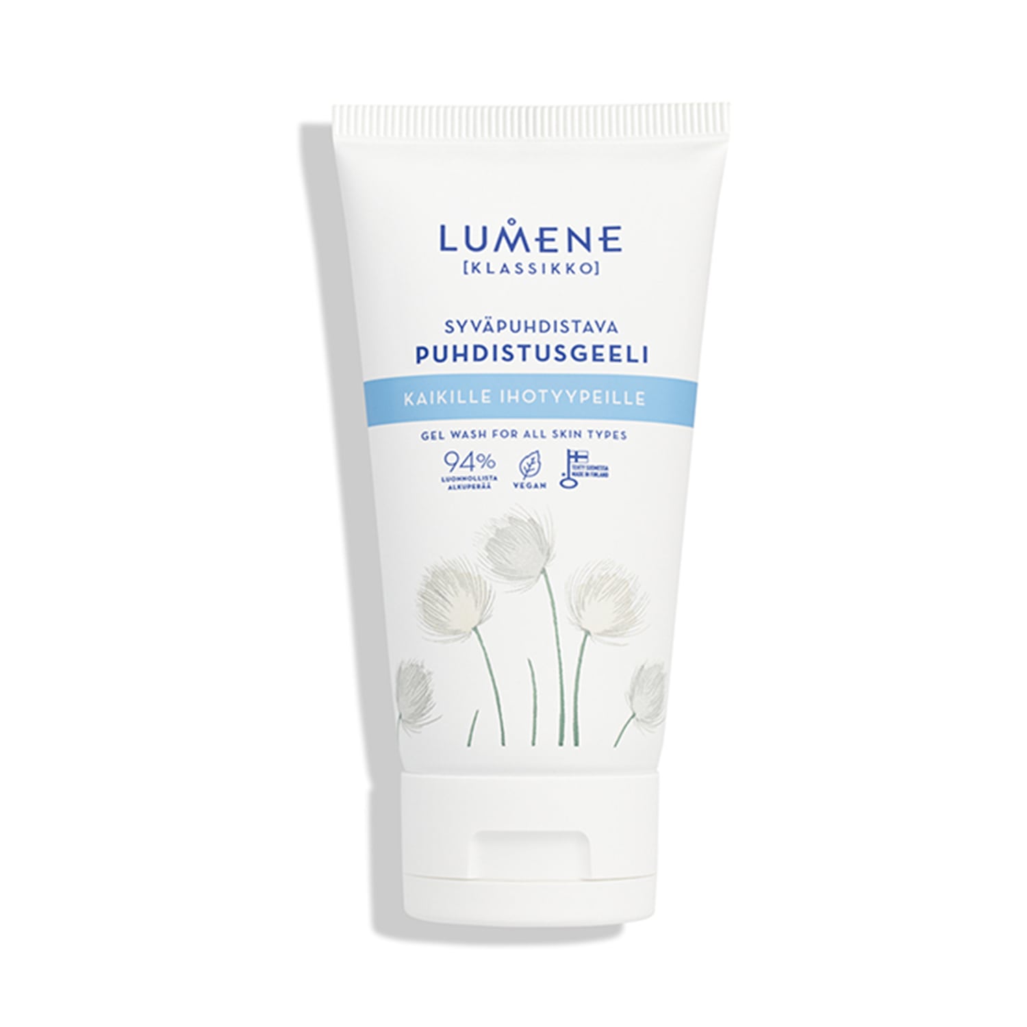 Гель для глибокого очищення, для усіх типів шкіри Klassikko Deep Purifying Gel Wash Lumene , 150 мл