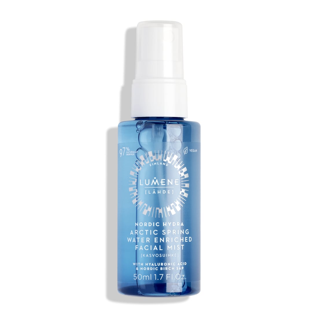 Зволожувальний та освіжальний серпанок для обличчя Lahde Pure Arctic Hydration Spring Water Mist Lumene , 50 м