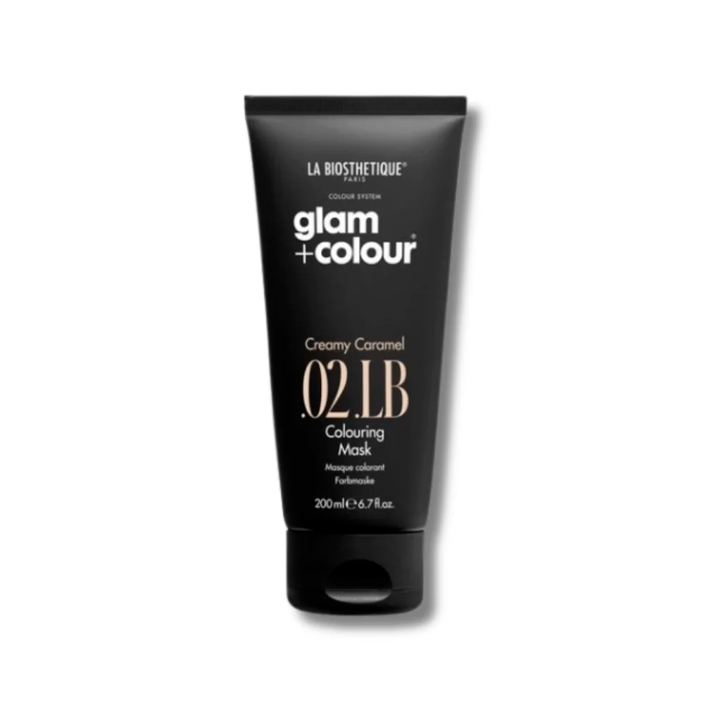 La Biosthetique Creamy Caramel 02 LB Mask — відтінкова маска для підтримання кольору, 200 мл