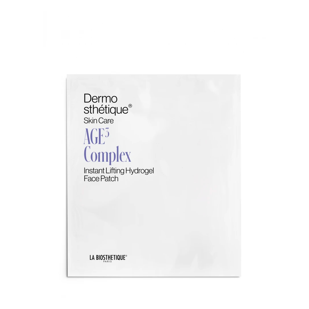 La Biosthetique Age³ Complex Instant Lifting Hydrogel Face Patch — охолоджуюча гідрогелева маска для обличчя, 6 шт