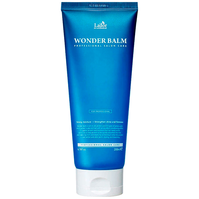 Lador Wonder Balm — бальзам для пошкодженого волосся з протеїнами шовку, 200 мл