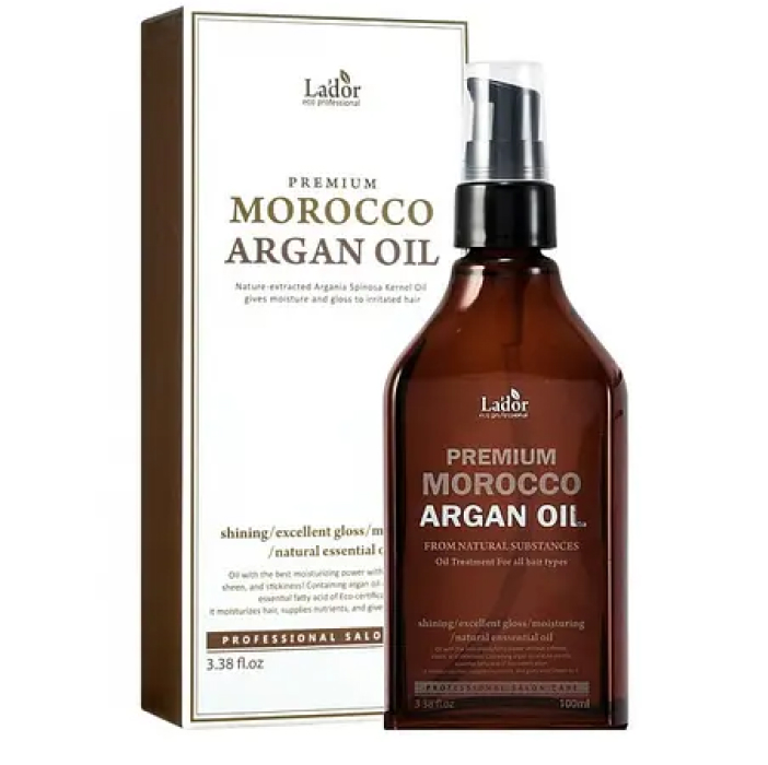 Масло для волос аргановое Premium Morocco Argan Oil Lador, 100 мл