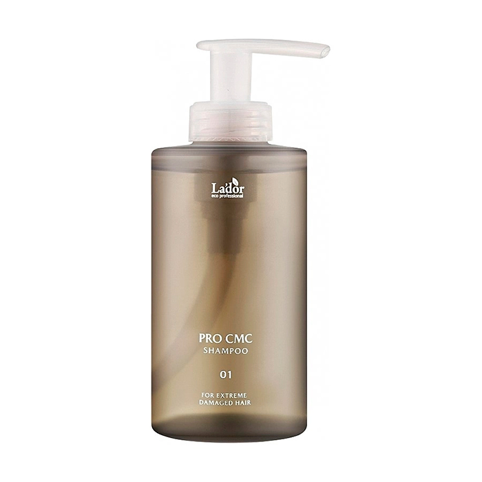 Lador Pro Cmc Shampoo 01 — відновлювальний шампунь з керамідами для волосся, 380 мл