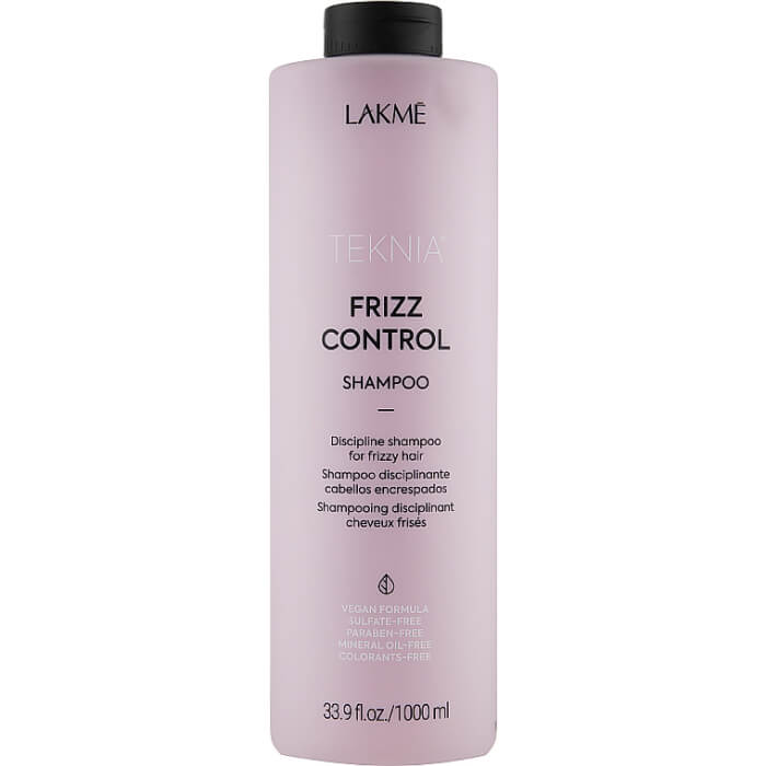 Безсульфатний дисциплінувальний шампунь для неслухняного або хвилястого волосся Teknia Frizz Control Shampoo L