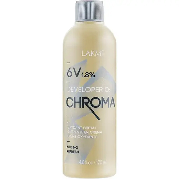 Крем-окислитель Chroma Developer 02 6V (1,8%) Lakmé, 120 мл