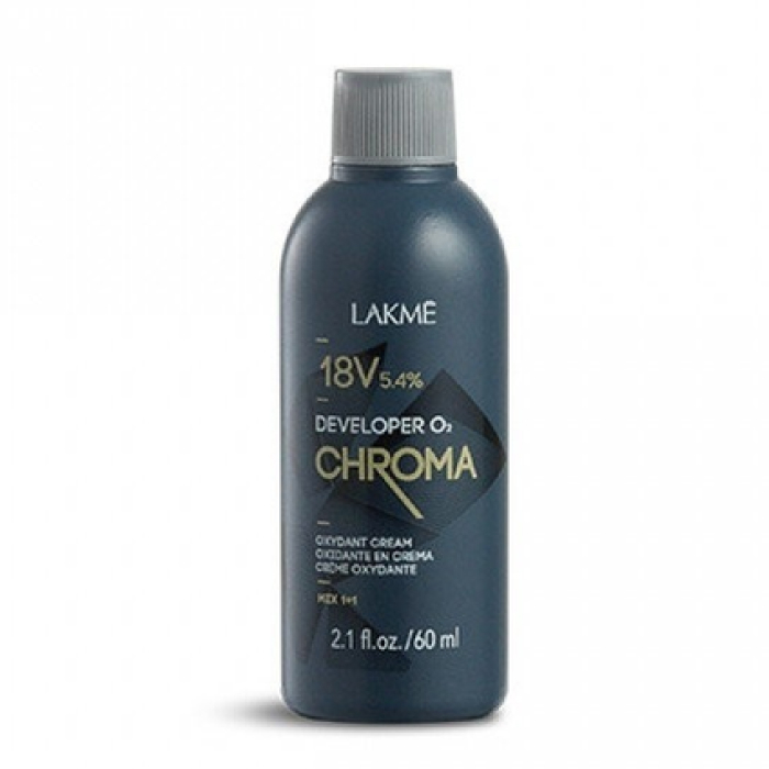 Крем-окислювач Chroma Developer 02 18V (5,4%) Lakmé, 60 мл