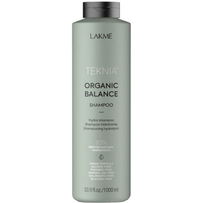 Шампунь для волосся для щоденного використання Teknia Organic Balance Shampoo Lakmé, 1000 мл