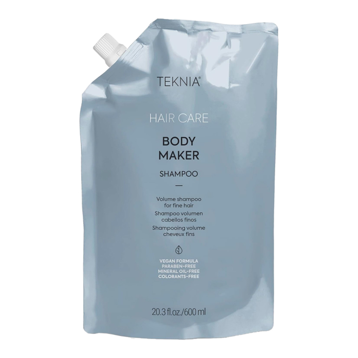 Шампунь для об'єму волосся, для тонкого волосся Teknia Body Maker Shampoo (дой-пак) Lakmé, 600 мл