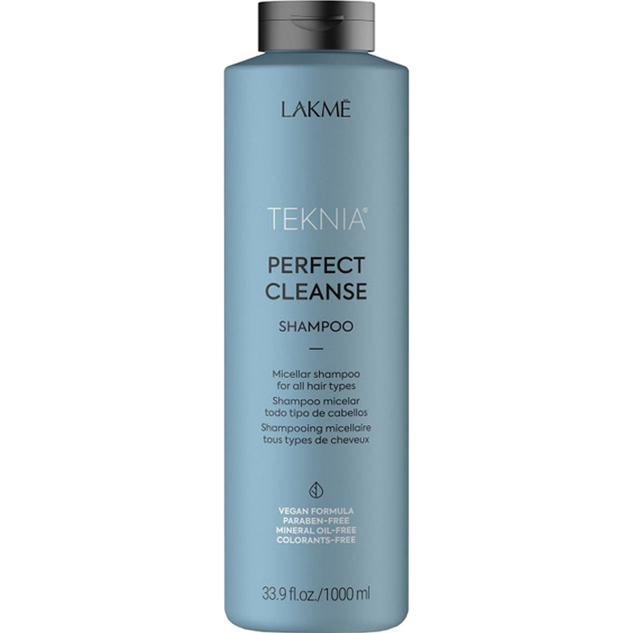 Міцелярний шампунь для глибокого очищення волосся Teknia Perfect Cleanse Shampoo Lakmé, 1000 мл