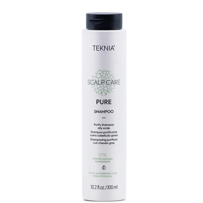 Міцелярний шампунь для жирної шкіри голови Teknia Scalp Care Pure Shampoo Lakmé, 300 мл
