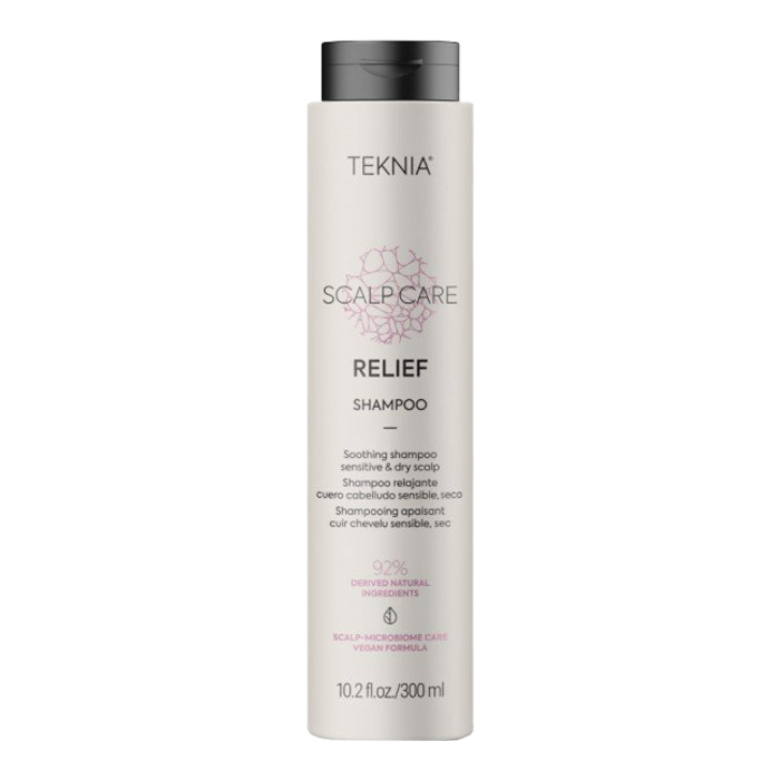 Міцелярний шампунь для чутливої ​​та сухої шкіри голови Teknia Scalp Care Relief Shampoo Lakmé, 300 мл