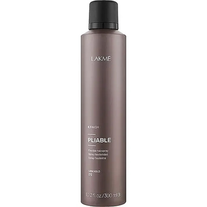 Лак для волосся еластичної фіксації K.Finish Pliable Flexible Hair Spray Lakmé, 300 мл