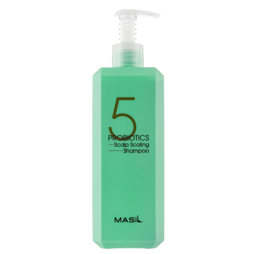 Шампунь для глибокого очищення шкіри голови 5 Probiotics Scalp Scaling Shampoo MASIL, 500 мл
