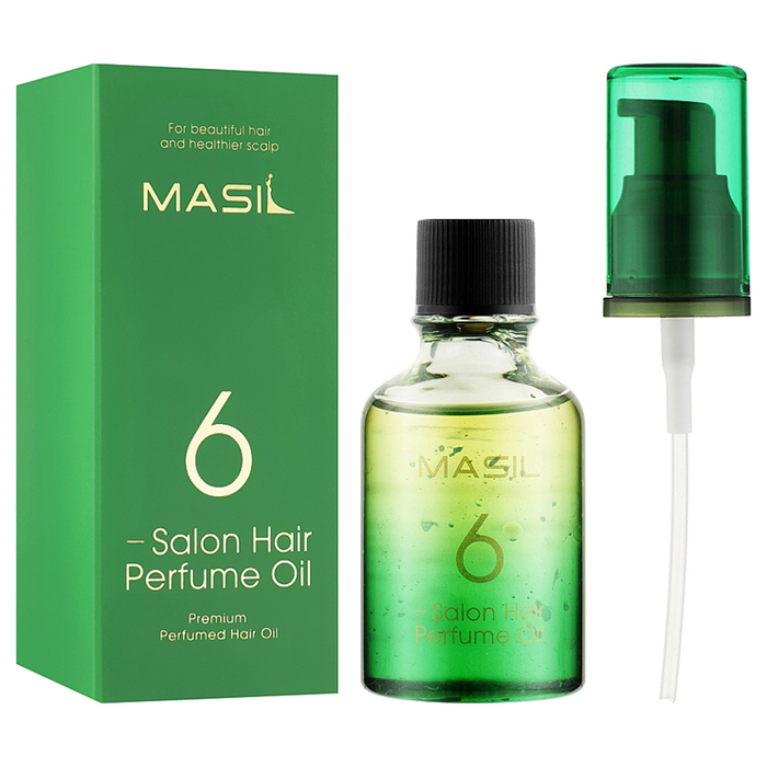 Парфумована олія для волосся 6 Salon Hair Perfume Oil MASIL, 60 мл