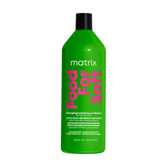 Matrix Food For Soft Detangling Hydrating Conditioner — кондиціонер для зволоження та легкого розчісування волосся, 1000 мл