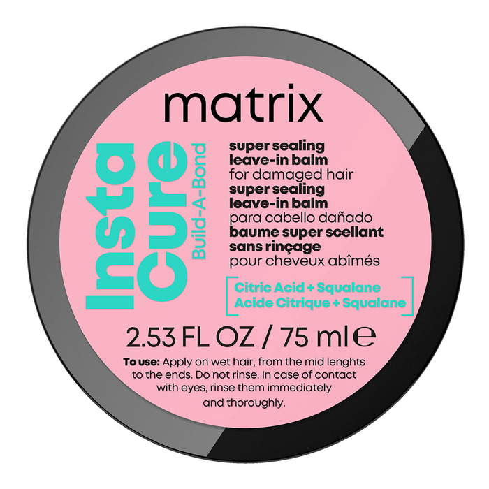 Matrix Instacure Build A Bond Leave-In Balm — незмивний бонд-бальзам реконструктор для зміцнення дуже пошкодженого волосся, 75 мл